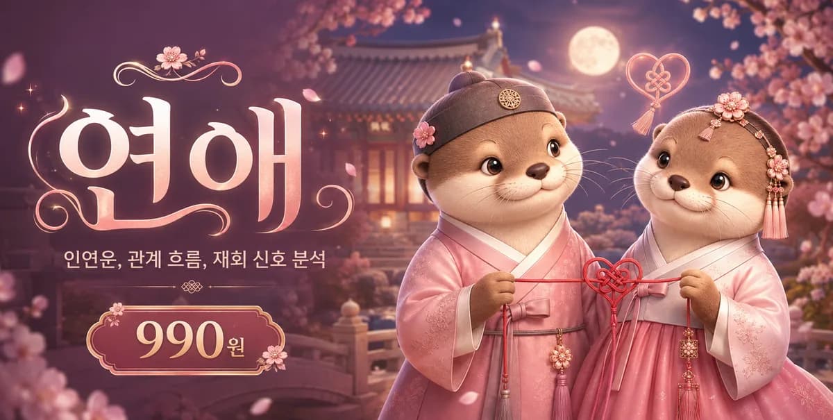 사주모모 연애 분석 카드